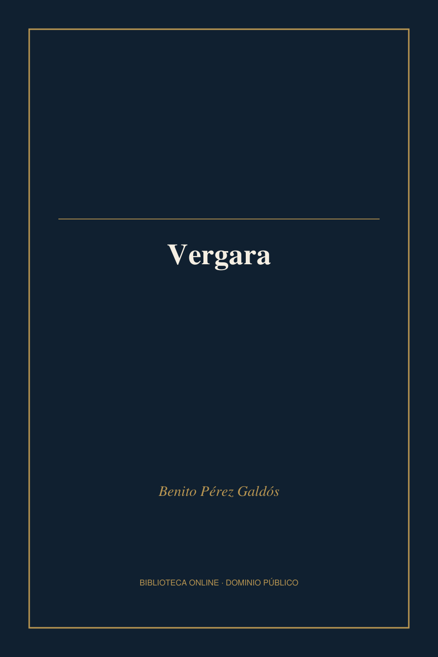 Tapa de Vergara