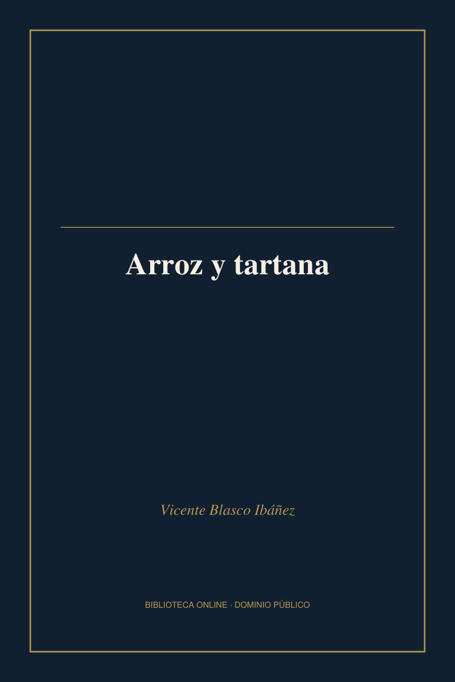 Tapa de «Arroz y tartana»