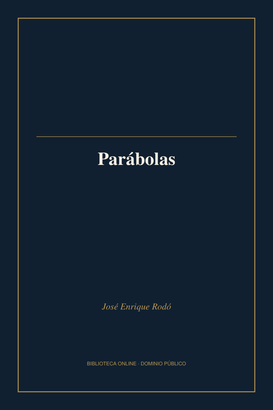 Tapa de Parábolas