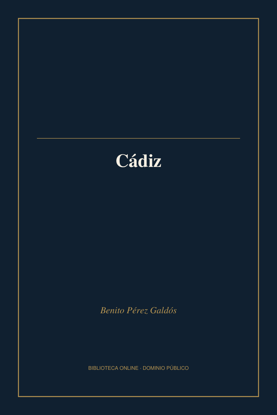 Tapa de «Cádiz»